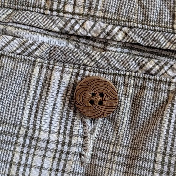 Quicksilver* Men's 1.5" Belt‎ Loop Multipocketed Plaid Bermuda Shorts~ Size 36 - Picture 12 of 14